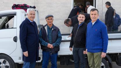 Zirai don sonrası destek geldi