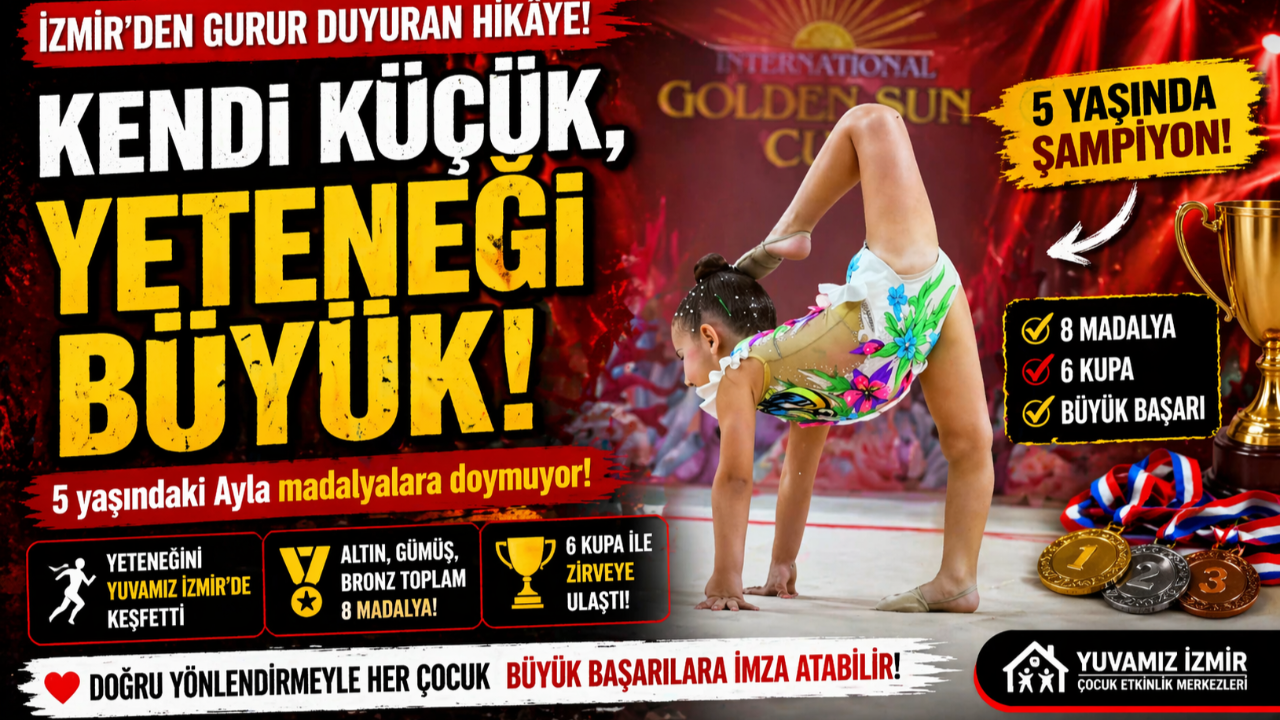 5 Yaşında 14 Ödül!