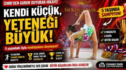 5 Yaşında 14 Ödül!