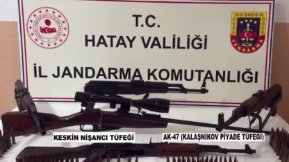 Jandarmadan tarihi operasyon! Cephanelik ortaya çıktı