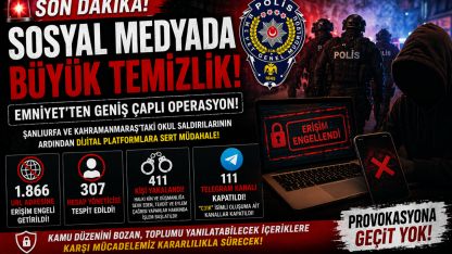 Sosyal medyada büyük temizlik