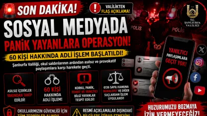 Sosyal medyada panik yayanlara operasyon: