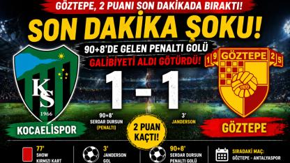 90+8’de Gelen Gol Her Şeyi Değiştirdi