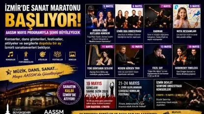 AASSM Mayıs Programıyla Şehri Büyüleyecek!