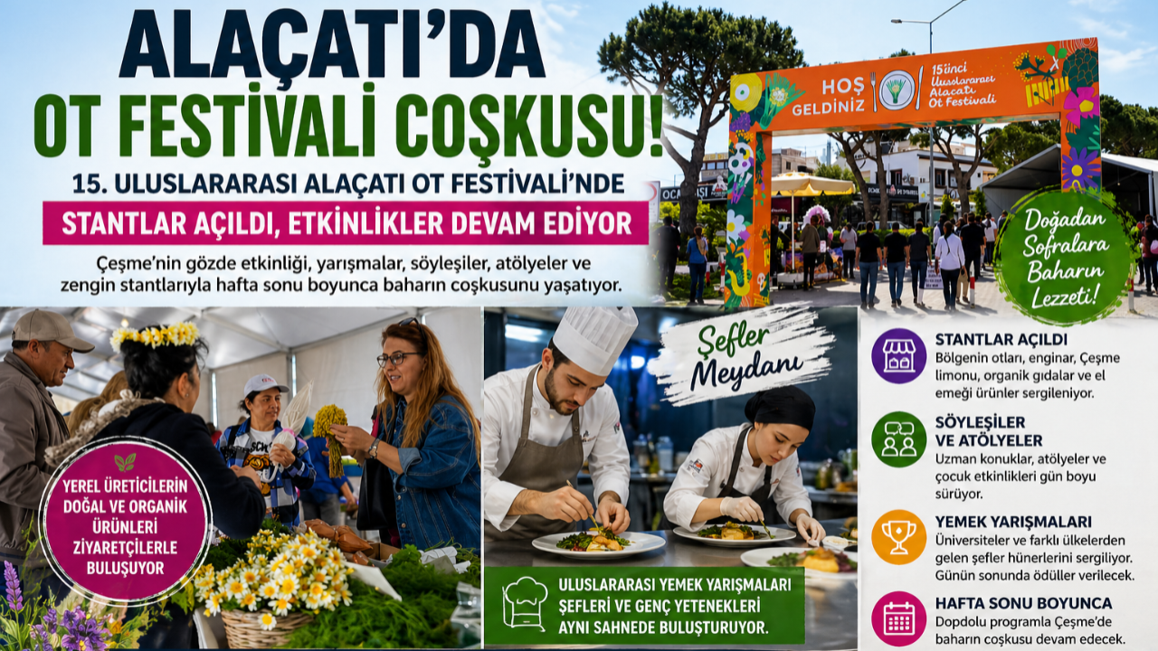 Alaçatı’da Festival Coşkusu Zirvede:
