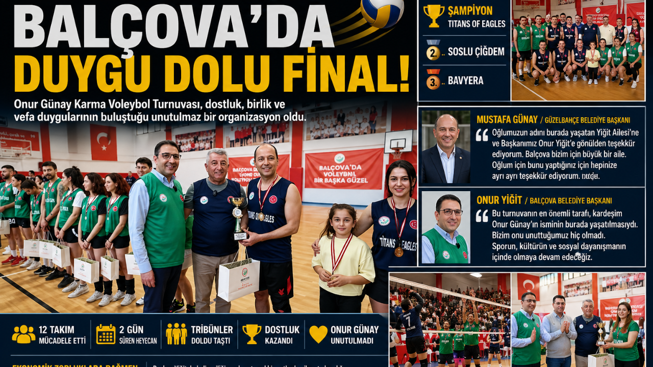 Balçova’da filede vefa rüzgârı!