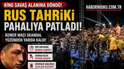 Boks gecesi kabusa döndü