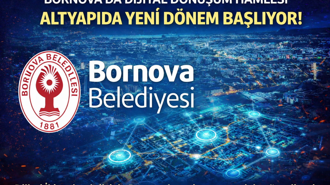 Bornova’da Akıllı Şehir Atağı: