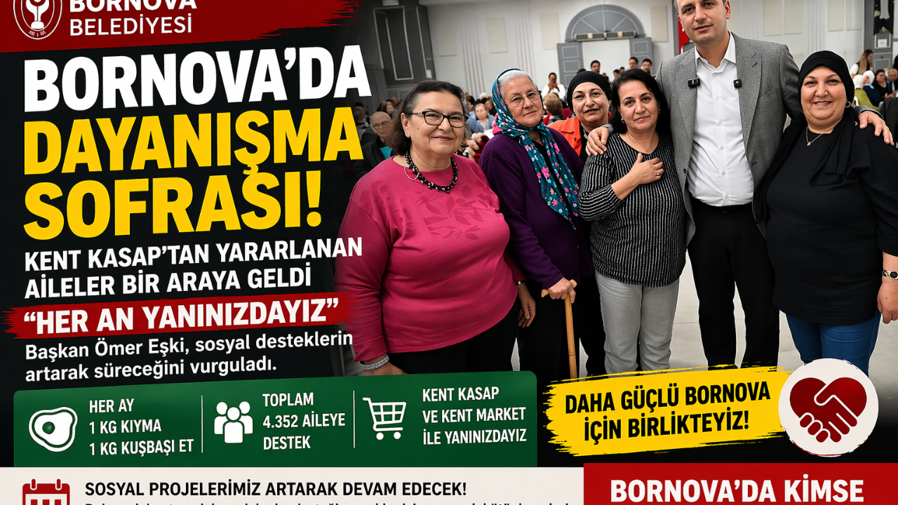 Bornova’da Dayanışma Sofrası