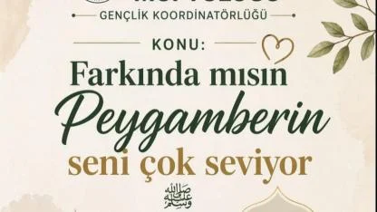 Çiğli Müftülüğü’nden Anlamlı Seminer: “Farkında mısın, Peygamberin seni çok seviyor”