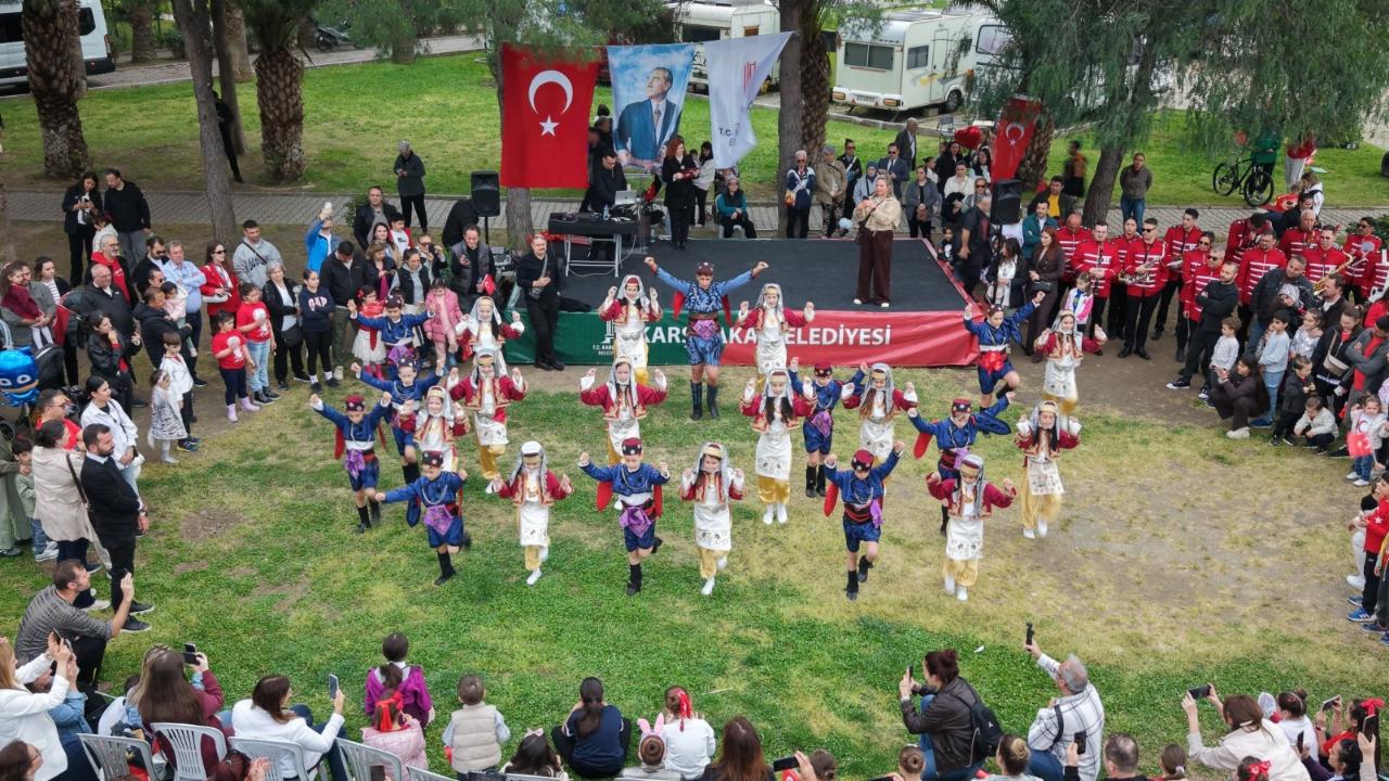 Çocuklar Bayramı Spor ve Şenlikle Kutladı