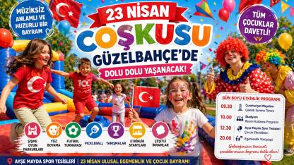 Çocuklar için unutulmaz gün Güzelbahçe’de