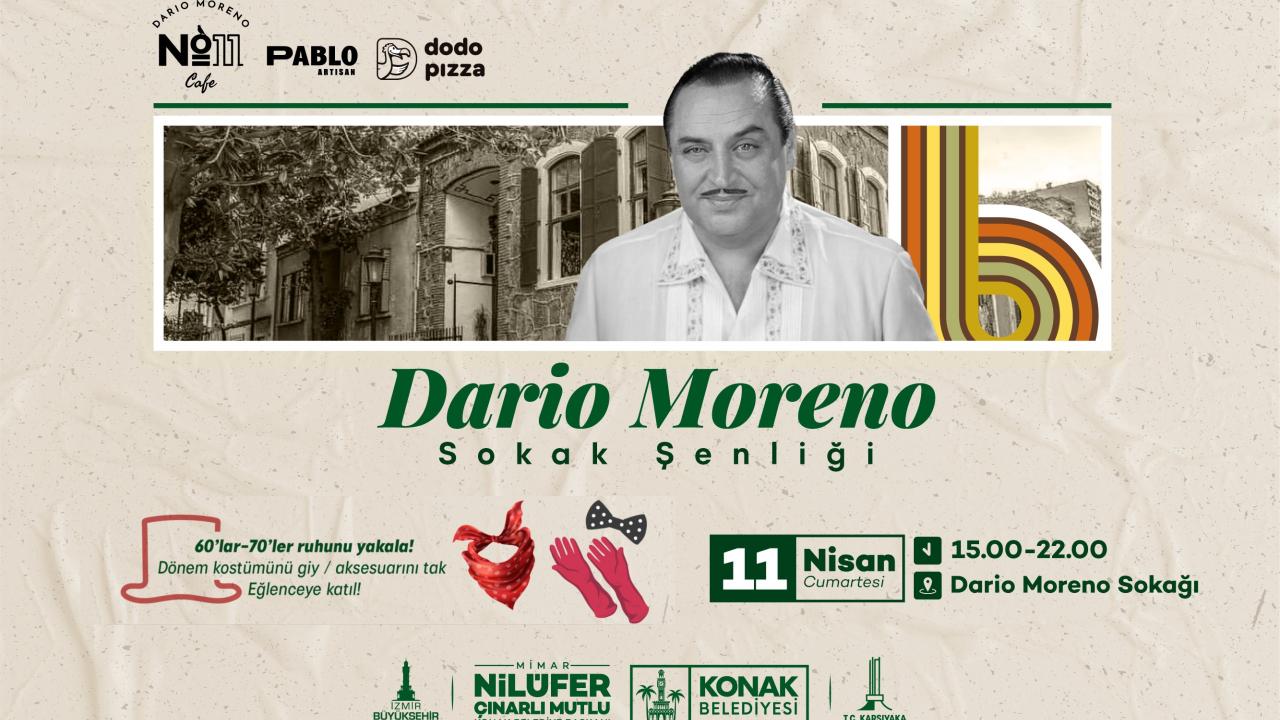 Dario Moreno İçin Sokaklar Şenleniyor