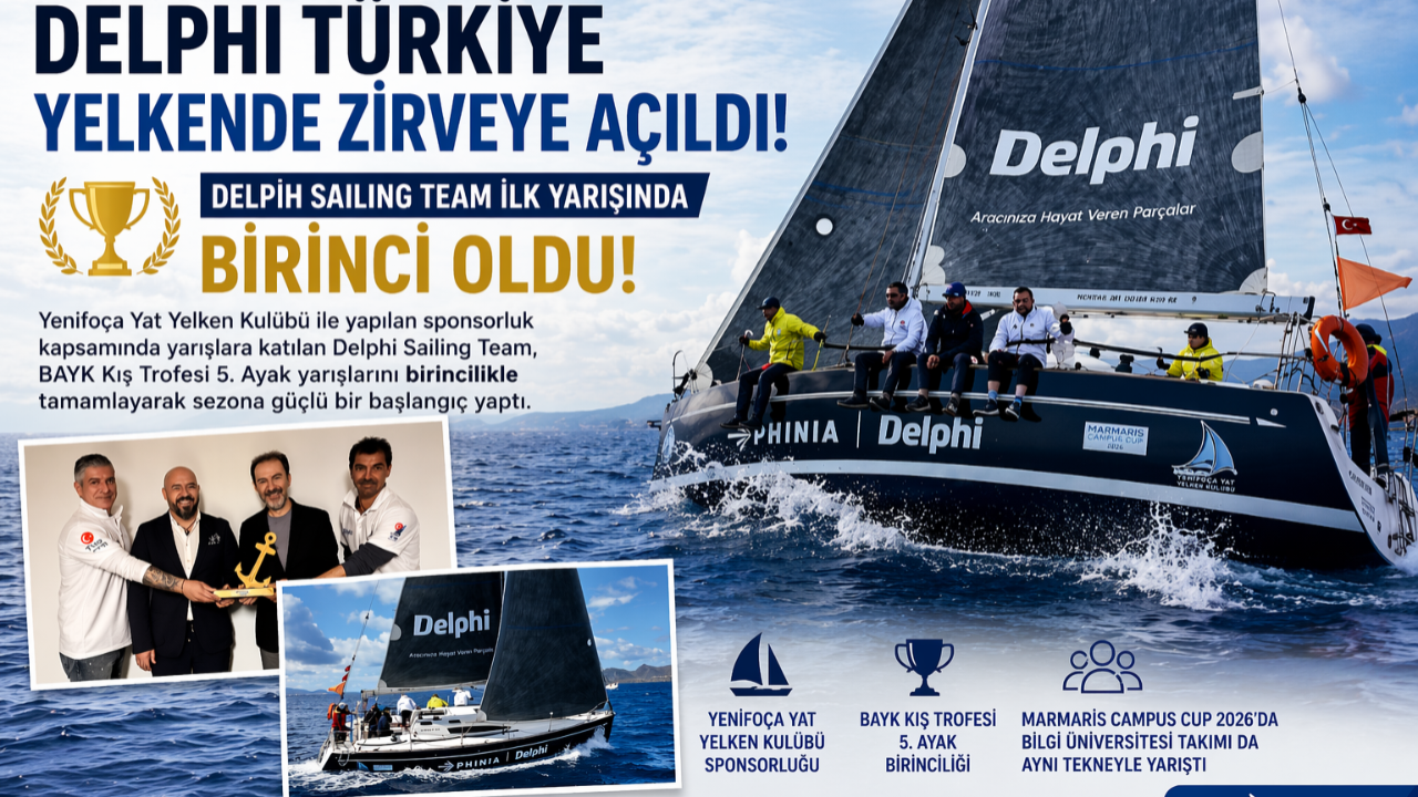 Delphi Yelkenle Sahneye Çıktı