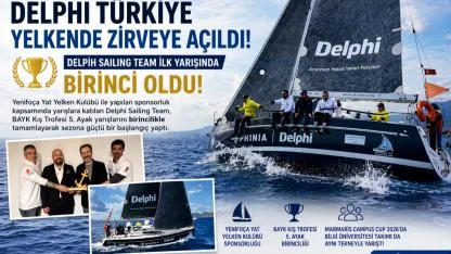 Delphi Yelkenle Sahneye Çıktı