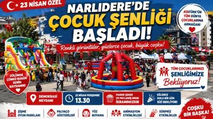 Demokrasi Meydanı Çocuk Şenliğiyle Şenlenecek!