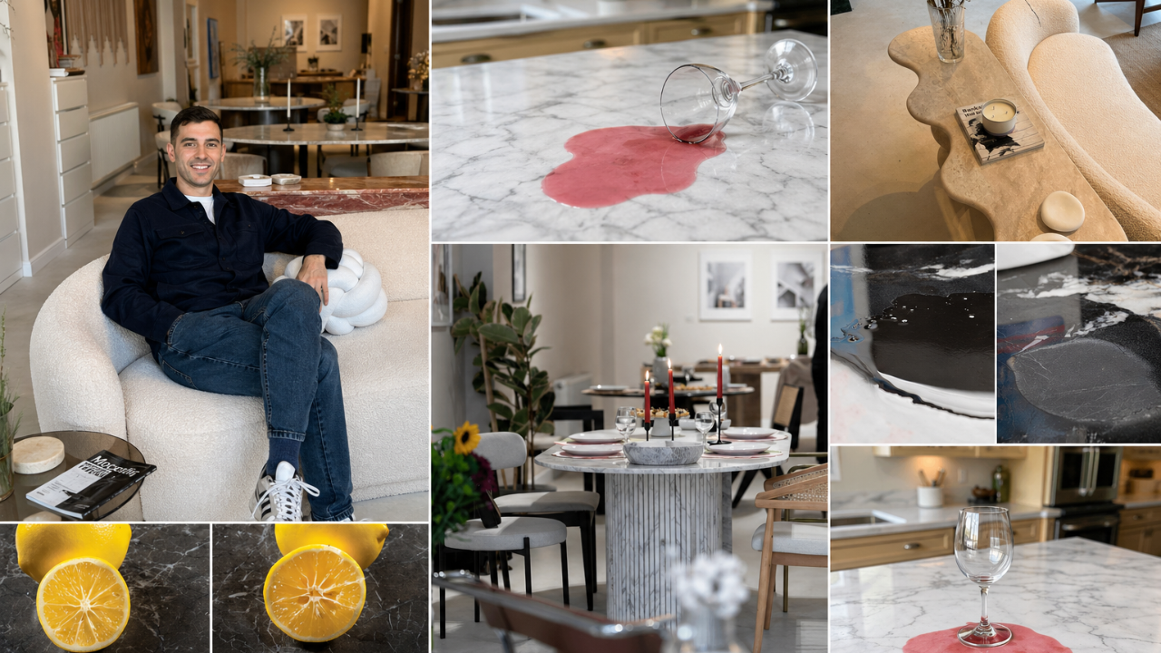 Doğal taşta ezber bozan yenilik!