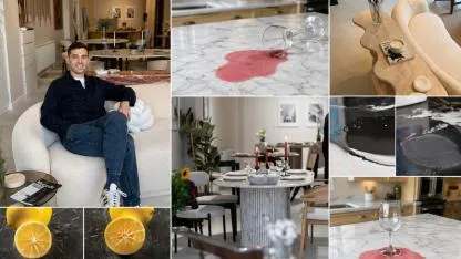 Doğal taşta ezber bozan yenilik!