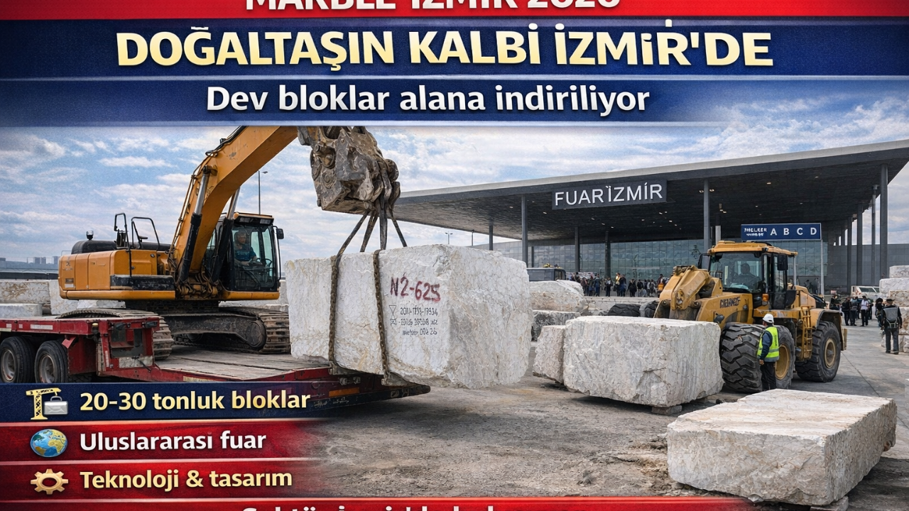 Doğaltaşın kalbi İzmir’de atacak