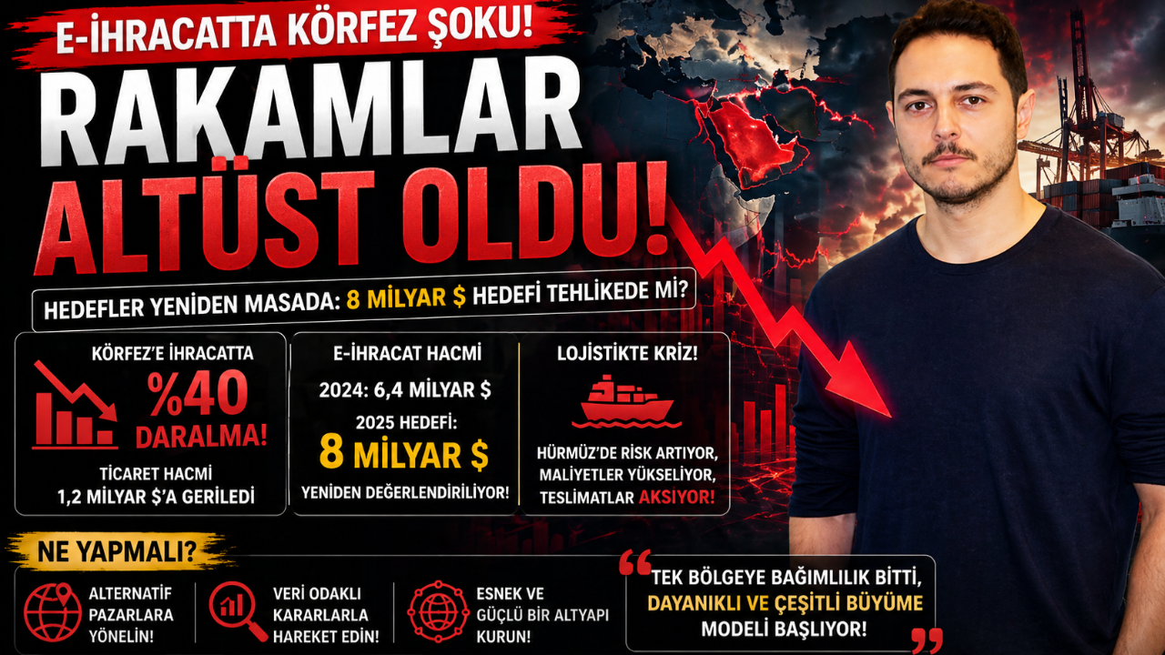 E-İhracatta Körfez Şoku!