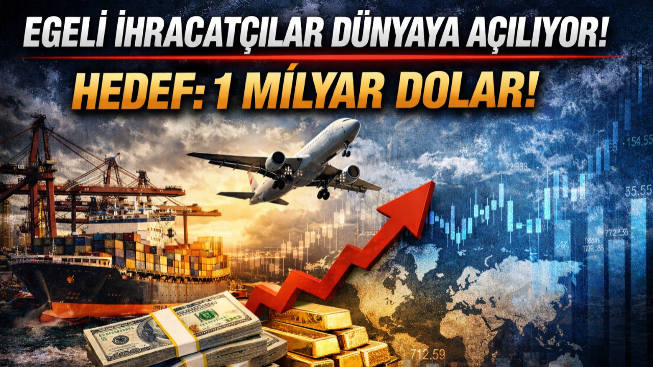 “Egeli İhracatçılar Atağa Kalktı: 1 Milyar Dolarlık Hedef!”