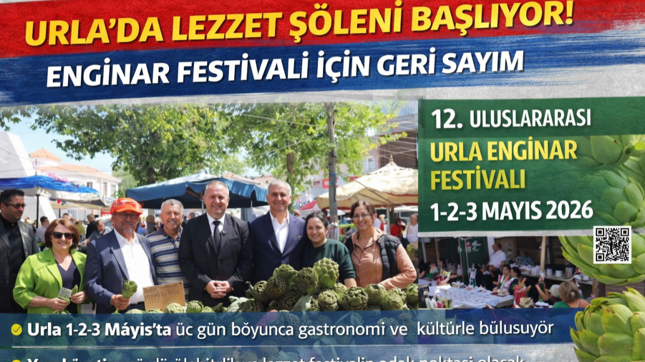 Enginarın kalbi Urla’da atacak! Kaçırmayın