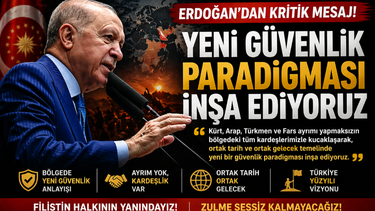 Erdoğan’dan Yeni Doktrin Mes