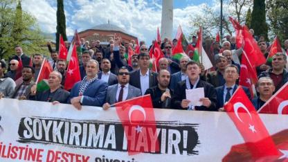 Filistin İçin Meydanlara İndiler!