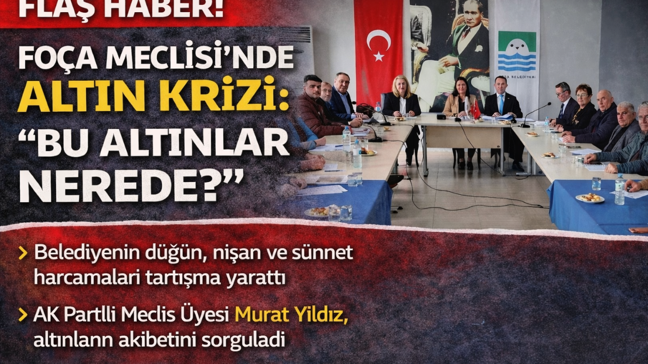 Foça Meclisi’nde Altın Kriz