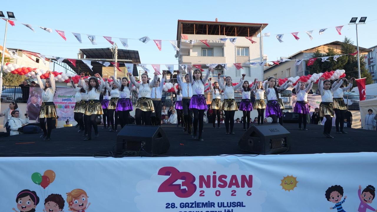 Gaziemir’de Çocuk Şenliği Coşkusu Başladı