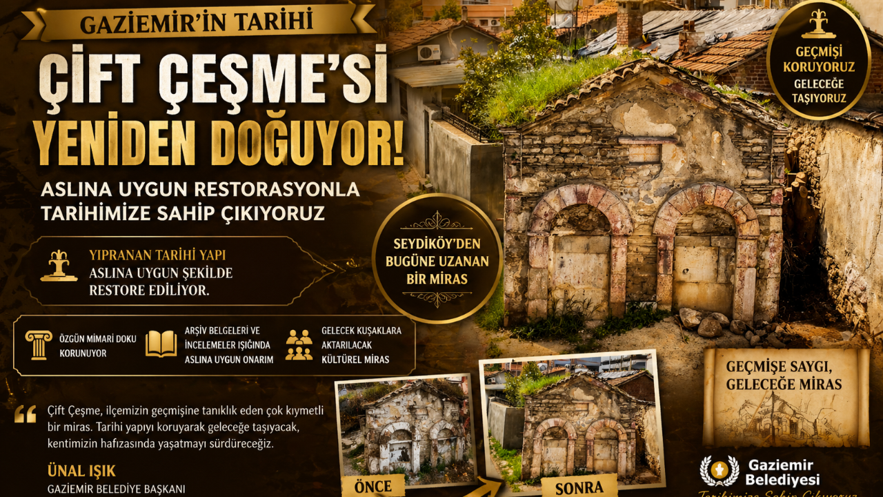 Gaziemir’de Tarih Ayağa Kalkıyor