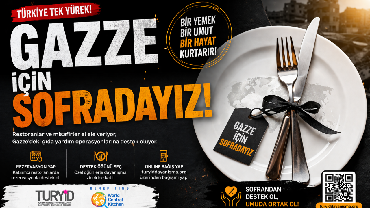 “Gazze İçin Sofradayız” Kampanyası Başladı