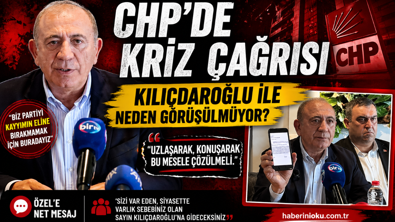 Gürsel Tekin’den Özgür Özel’e açık çağrı