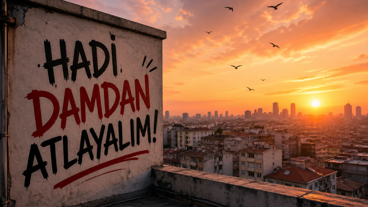 HADİ DAMDAN ATLAYALIM!