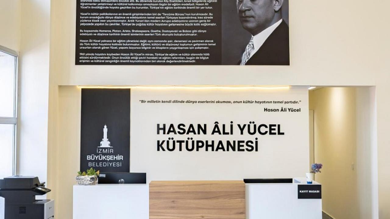 Hasan Âli Yücel Kütüphanesi Kapılarını Açtı