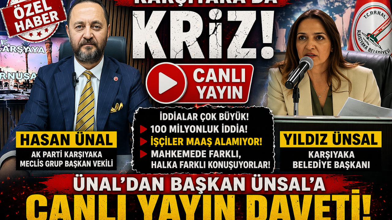 Hasan Ünal’dan Başkan Ünsal’a Canlı Yayın Daveti