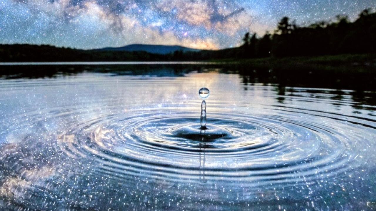 Hayatın İzi Bir Damla Su