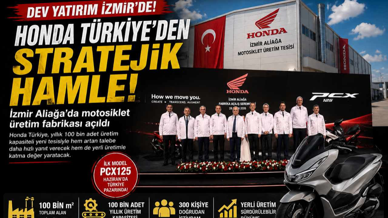 Honda’dan İzmir’e Dev Fabrika Yatırımı!