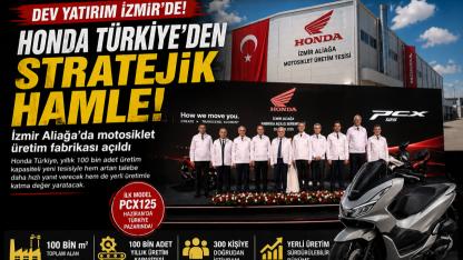 Honda’dan İzmir’e Dev Fabrika Yatırımı!