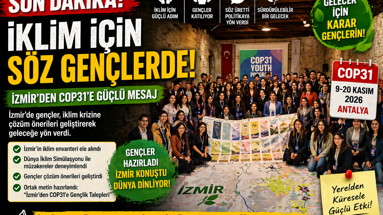 İklim için söz artık gençlerde!