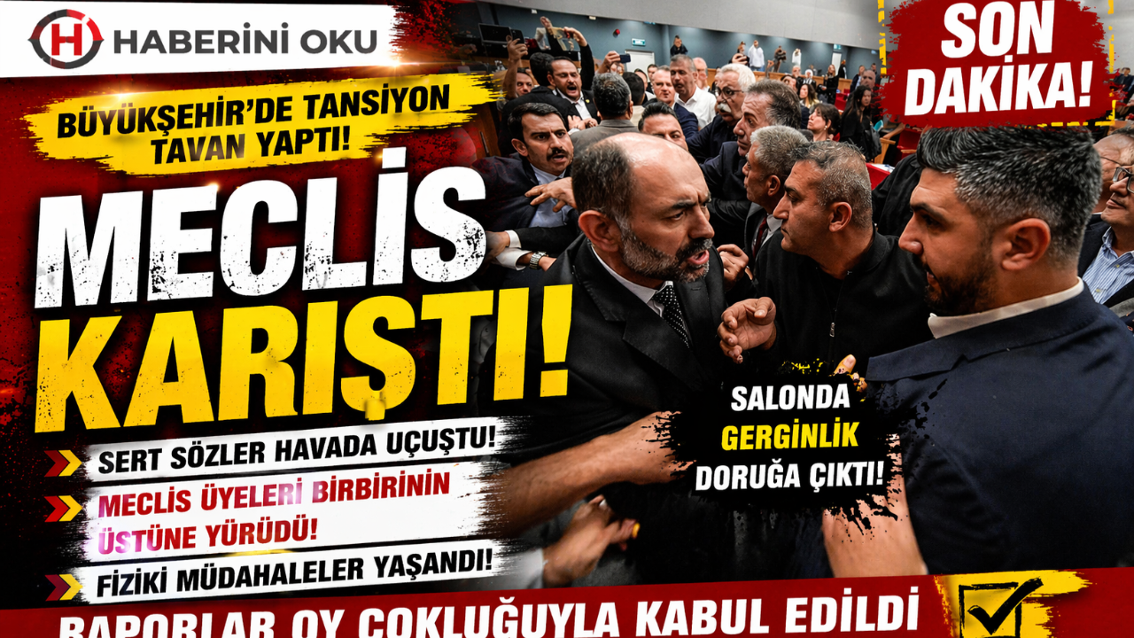 İzmir Büyükşehir Meclisi’nde Kavga!