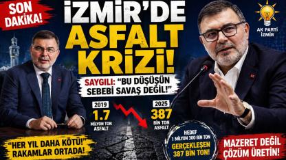 İzmir’de Asfalt Tartışması Büyüyor!