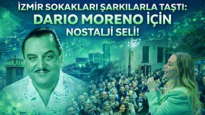 İzmir’de Dario Moreno rüzgar