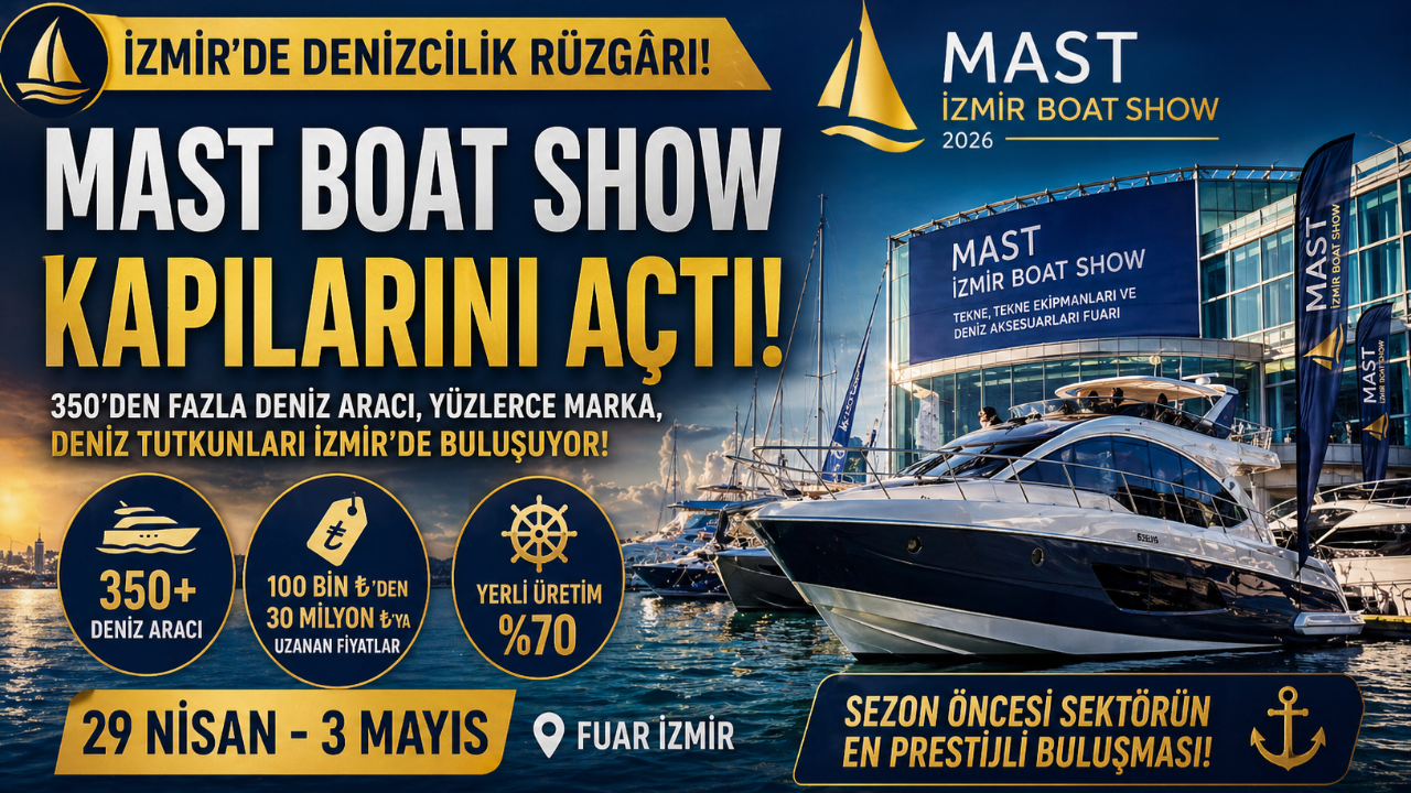 İzmir’de Denizcilik Şöleni Başladı!