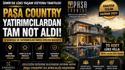 İzmir’de Lüks Yaşam Vizyonu Tanıtıldı