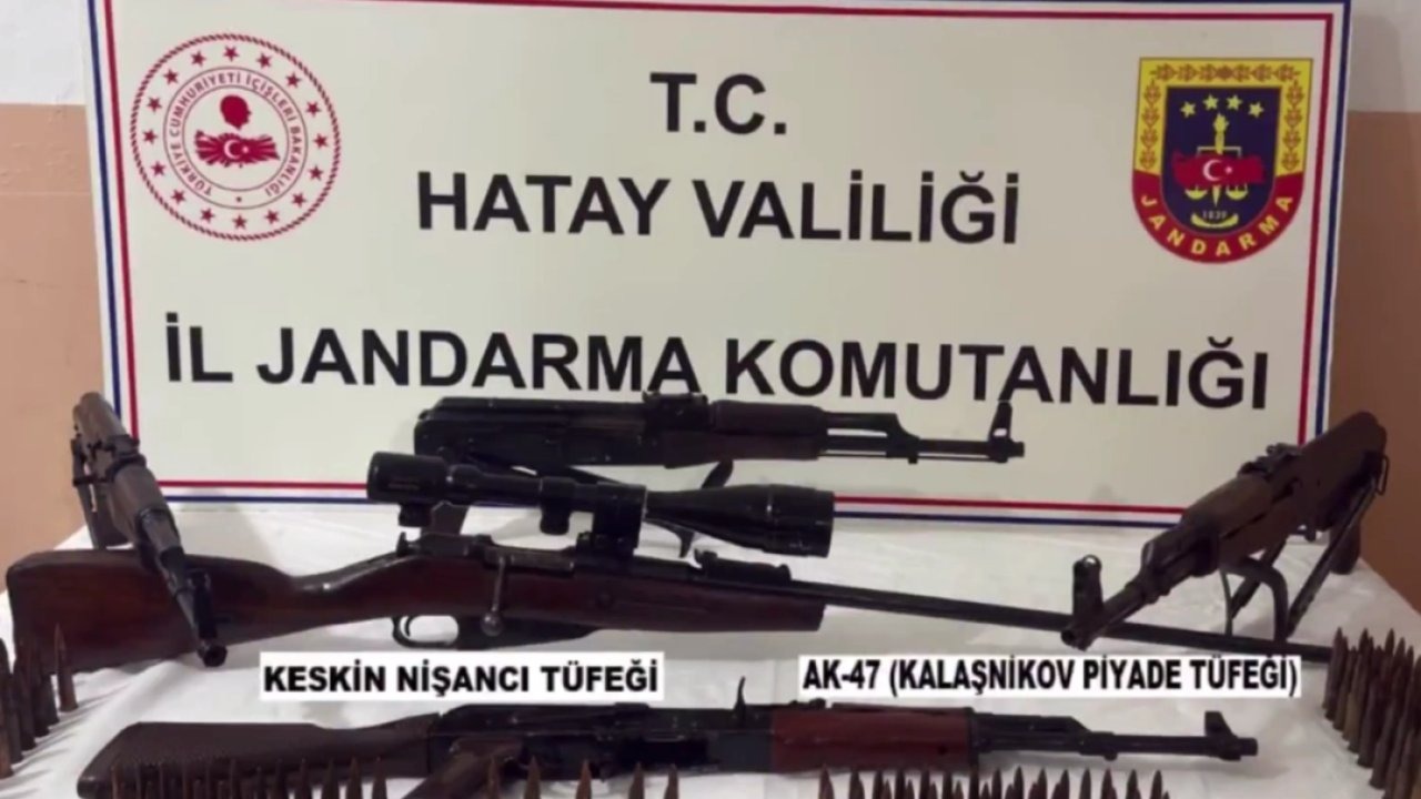 Jandarmadan tarihi operasyon! Cephanelik ortaya çıktı