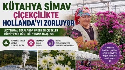“Jeotermal Güçle Çiçek Devrimi