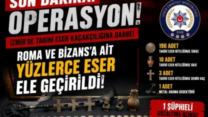 Kaçak kazı vurgunu son anda engellendi