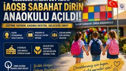 Kadın İstihdamına Güç Katacak Anaokulu Açıldı!