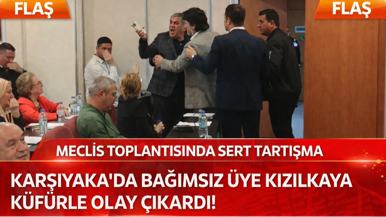 Karşıyaka Meclisi’nde Skandal Anlar